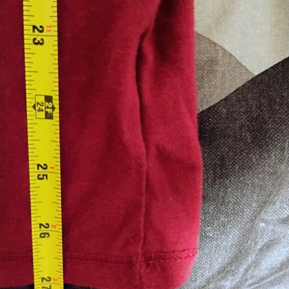 No Boundaries Maroon Long Sleeve Tee - Picture 8 of 8